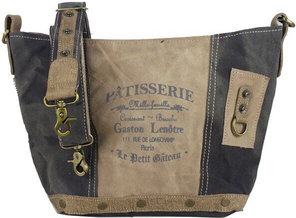 Sunsa Damen Umhängetasche Canvas Schultertasche Vintage Crossbody Tasche