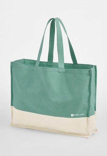 TORLAND Bio-Baumwoll Strandtasche SHOPA