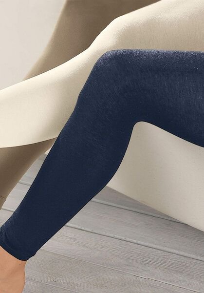 hessnatur Feinstrumpf-Leggings aus Bio-Baumwolle