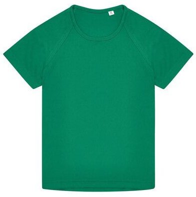 B&C Kinder T-Shirt Sportshirt Kurzarm Atmungsaktiv Rundhals