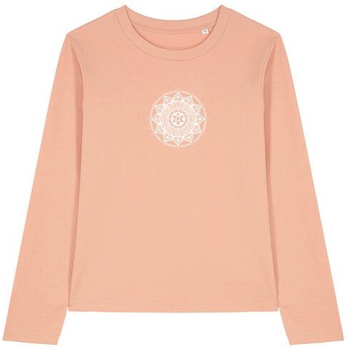 Brandless Basic Bio Damen Longsleeve Anahata Chakra 180 g/m² XS - XXL