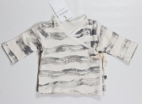 fine&josef vegane Baby-Wickeljacke – Splash