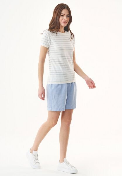 ORGANICATION Shorts aus TENCEL Lyocell und Leinen