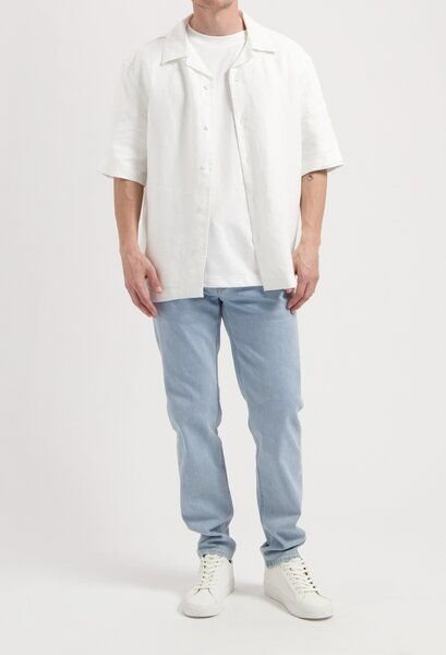 MUD Jeans Herren Jeans Tapered "Dunn - Light Stone"