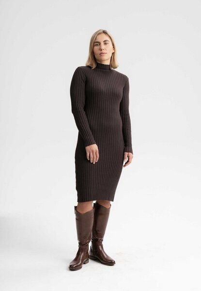 Rippstrickkleid SHIVANI | von MELA | Fairtrade & GOTS zertifiziert