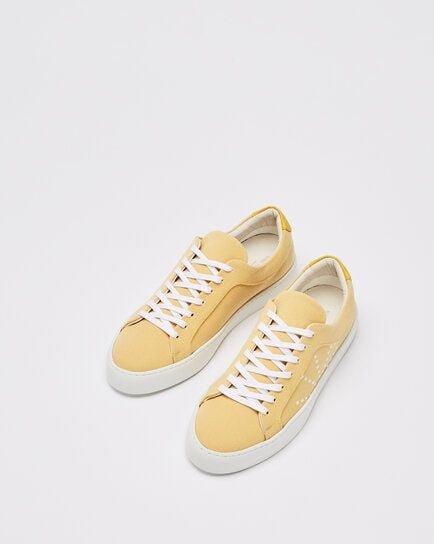 NINE TO FIVE #gràcia - minimalistischer Allround-Sneaker aus recyceltem Canvas