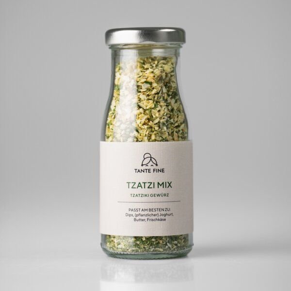 Tante Fine Tzatziki Gewürz TZATZI MIX * für Dips und Aufstriche * für Salatdressings * als Marinade