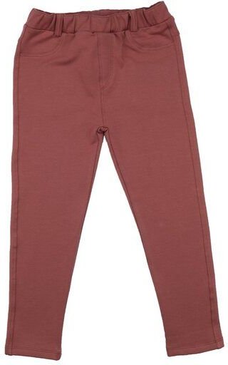 Kinder Leggings GOTS zertifiziert Bio-Baumwolle, Rostbraun, Walkiddy