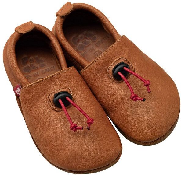 Pololo Barfußschuh/ Hausschuh "Cordel" outdoor, aus pflanzlich gegerbtem Leder mit Gummisohle, für drinnen und draussen,...