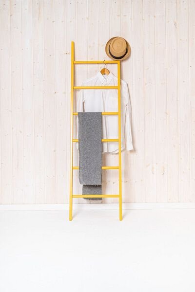 kleiderleiter_de Kleiderleiter volllackiert in vielen verschiedenen Farben aus massiver Buche