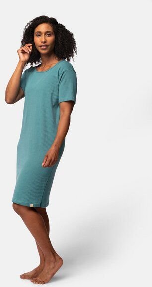 greenjama Damen Sleepshirt aus Derby-Rib, GOTS-zertifiziert