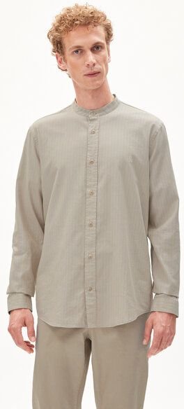 ARMEDANGELS TOMAASO STRIPES - Herren Hemd Regular Fit aus Bio-Baumwolle