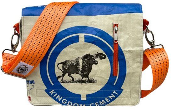 Beadbags Umhängetasche CR6TJ recycelter Zementsack