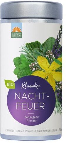 Kräutergarten Pommerland Bio-Tee Nachtfeuer