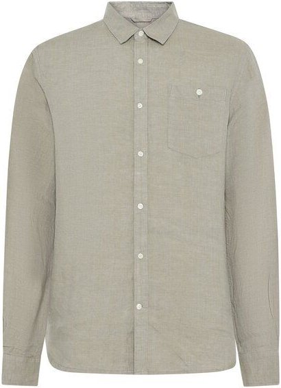 KnowledgeCotton Apparel Regular Hemd aus Bio-Leinen - GOTS/Vegan