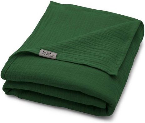 Hutch&Putch Musselin Sommerdecke für warme Nächte - Abmaße 135x200 cm - aus 100% Bio-Baumwolle - Handmade in Germany