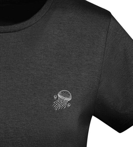 vis wear Qualle Familie - Women Organic Shirt