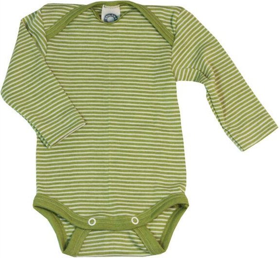 Cosilana Baby-Body Langarm Wolle Seide