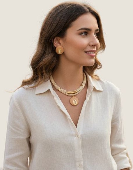 Purplee Store Vireli Set Jewelry