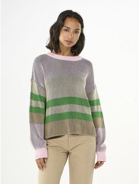 KnowledgeCotton Apparel Strickpullover aus Bio-Baumwolle und Modal