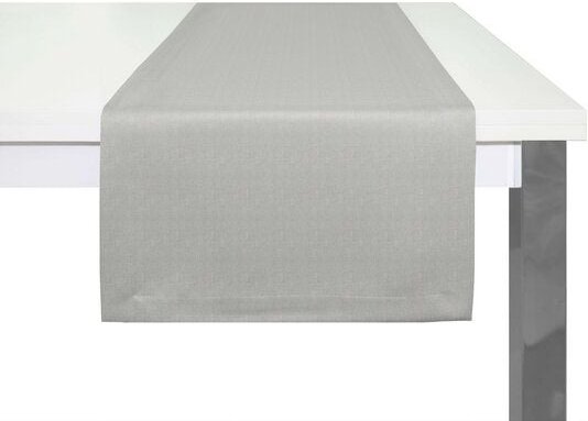 Thumbnail - Nature by Adam Tischläufer aus 100% Bio-Baumwolle - Made in Germany - Uni Collection light