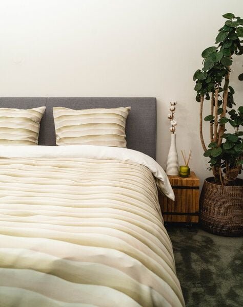 Kayori Verdi - Bettwasche - Tencel - Natur