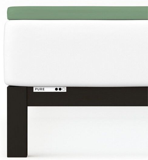 Thumbnail - Schlafgut Topper Spannbettlaken Pure - 95% Biobaumwolle, 5% Elasthan - Matratzenhöhe bis 10cm