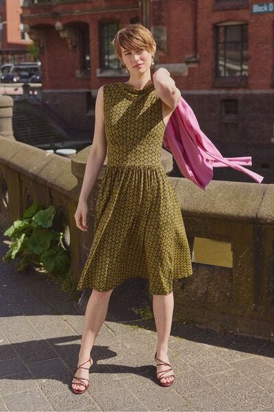 TRANQUILLO Jerseykleid Albaa aus EcoVero Viskose (1040005)