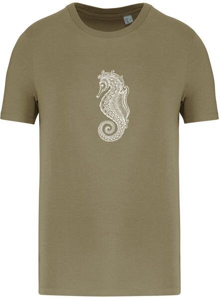 Brandless Basic Bio T-Shirt Nr.4 Seepferd 155g/m² XXS - 5 XL