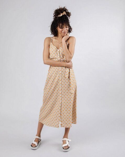 Brava Fabrics Eclipse Träger-Kleid Sand