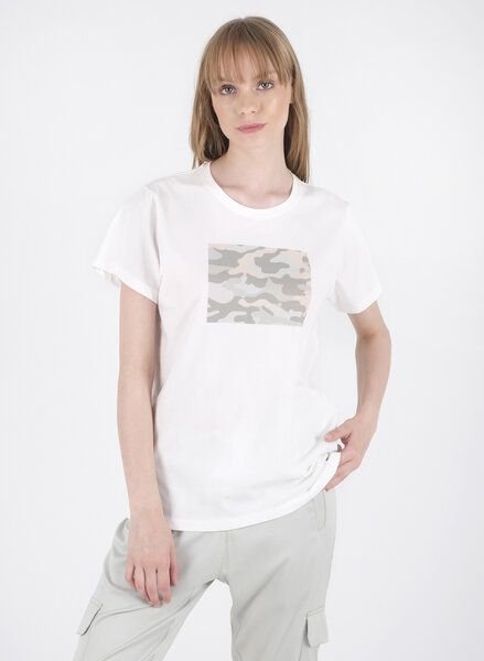 ORGANICATION T-Shirt aus Bio-Baumwolle mit Camo-Print