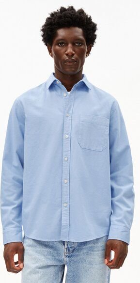 ARMEDANGELS GMT DYE LINO Herren Hemd aus Leinen-Mix