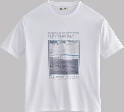 T-Shirt Unisex BEARTH Print Bio-Baumwolle