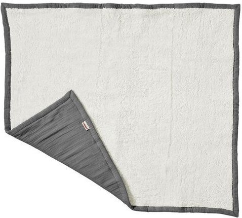 Cotonea Bio Musselin-Wendedecke mit Plüsch