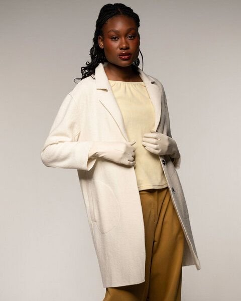 Alma & Lovis Edler Walkmantel aus reiner Organic-Wool | Walkmantel