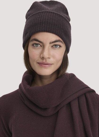 hessnatur Strick Mütze aus Bio-Merinowolle mit Cashmere