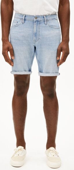 ARMEDANGELS NAAILO Herren Jeans Shorts aus Bio-Baumwoll-Hanf Mix