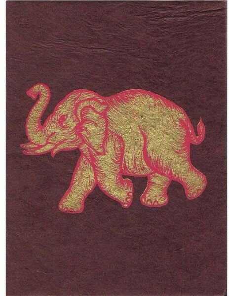 Just Be Briefkarte Elefant