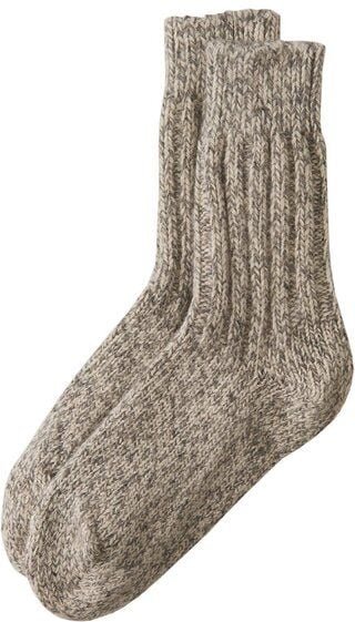 hessnatur Stricksocke aus reiner Bio-Merinowolle