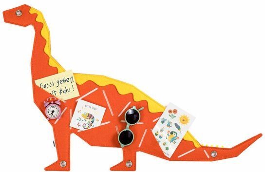 Dino-Pinnwand "BRONTO" zum Stecken & Pinnen für Kinderzimmer von RÅVARE (BRONTO)
