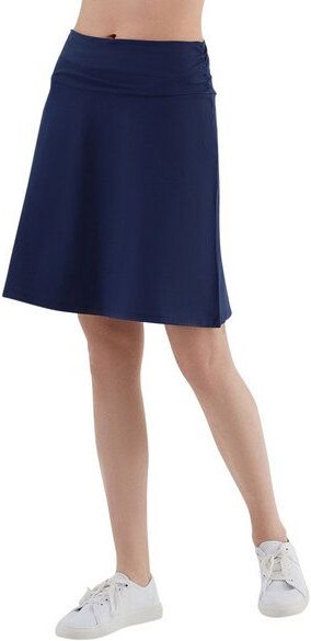 Leela Cotton Damen Sommerrock mit Komfortbund Bio-Baumwolle