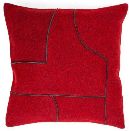 nahtur-design Dekokissen "zero-waste" aus kuscheliger Schurwolle | Unikate