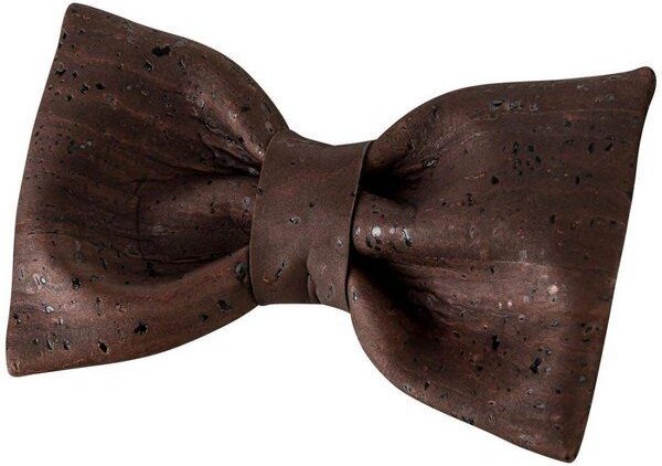 Kork-Deko Elegante Korkfliege für Herren - in schwarz, beige, braun - Vegan, nachhaltig und stilvoll