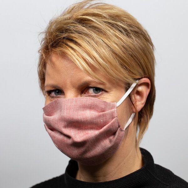 nahtur-design Alltagsmaske aus Bioleinen