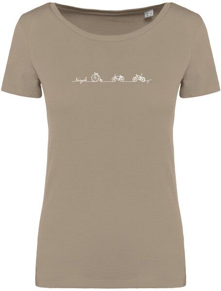 Brandless Basic Bio T-Shirt (ladies) Nr.4 Bicycle Line 155g/m²