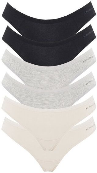 ORGANICATION KAVINN | Tanga aus Bio-Baumwolle und TENCEL Modal im 6er-Pack