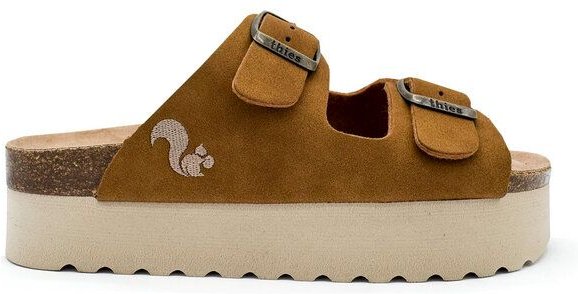 Vegane "thies ® Eco Bio Plateau " Sandale aus recycelten Flaschen, fair produziert