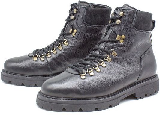 Werner 1911 Bio-Herrenstiefel mit Lammfellfutter - Polarwolf - cognac - IVN-zertifiziert