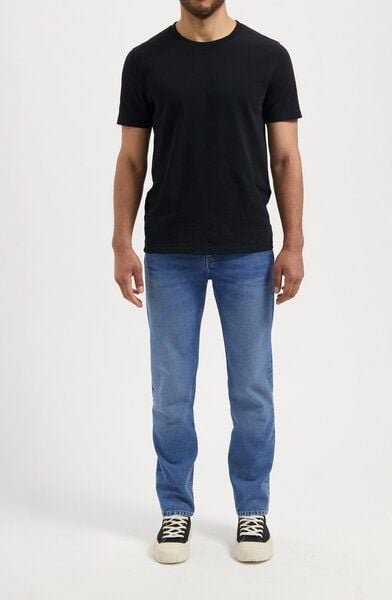 MUD Jeans Herren Jeans "John Mid Straight - Medium Aged"