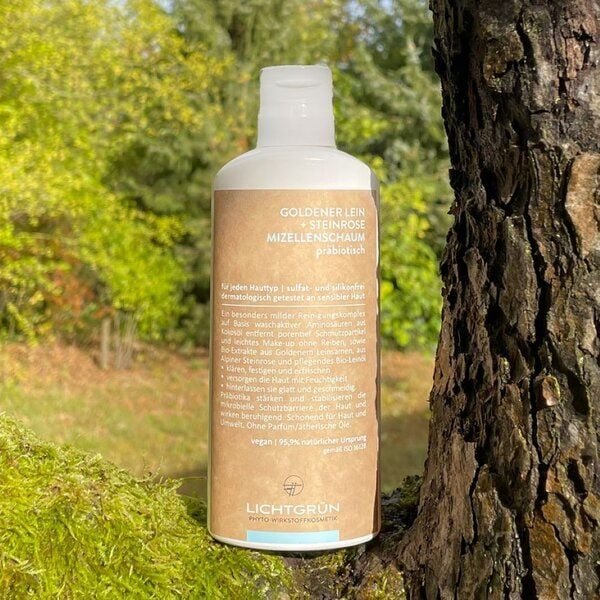 Thumbnail - LICHTGRÜN Mizellenschaum präbiotisch Goldener Lein + Steinrose